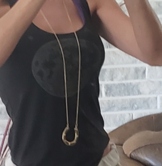 HOUSE OF HARLOW HorseShoe pendant necklace - Picture 6 of 7